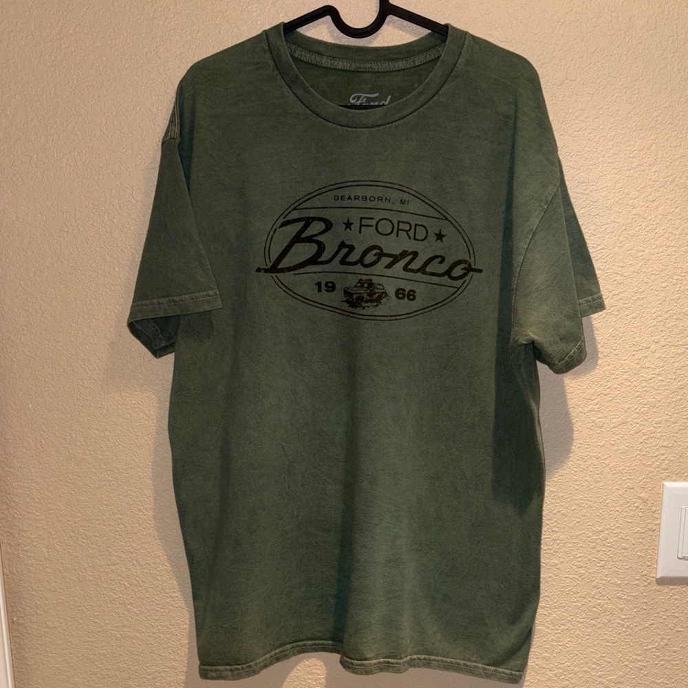 Ford Olive Green Bronco Unisex T-Shirt